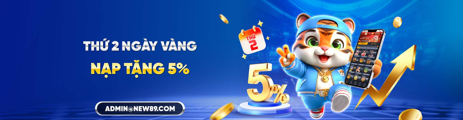 NEW88 ƯU ĐÃI NGÀY VÀNG NGẬP TRÀN CHIẾN THẮNG THỨ 2 HÀNG TUẦN